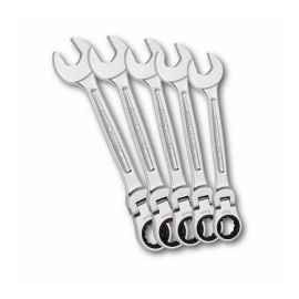 Ključevi zglobni kombinovani brzi sa krckalicom u garnituri 8-10-13-17-19 mm 285 KF/SE5 USAG